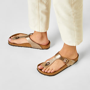 BIRKENSTOCK Gizeh BF Graceful Taupe Ladies Thong