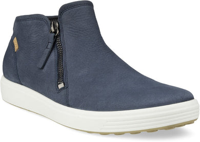 ECCO Soft 7 Marine Leather Bootie | Soul 2 Sole Shoes