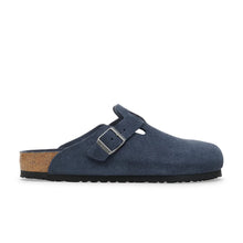 Load image into Gallery viewer, BIRKENSTOCK SFB Boston New Navy Tonal Footbed Suede
