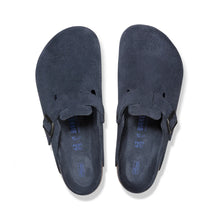 Load image into Gallery viewer, BIRKENSTOCK SFB Boston New Navy Tonal Footbed Suede
