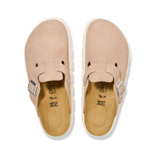 Load image into Gallery viewer, Papillio by BIRKENSTOCK Boston Chunky Warm Sand Suede Clogs
