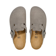 Load image into Gallery viewer, BIRKENSTOCK Boston Stone Coin Embossed Suede Leather
