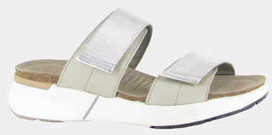 NAOT CALLIOPE IVORY SILVER LADIES LEATHER SANDAL