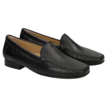 Load image into Gallery viewer, SIOUX CAMPINA BLACK LEATHER MOCCASIN
