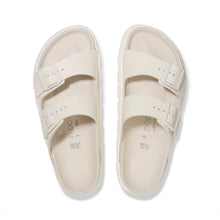 Load image into Gallery viewer, Papillio by BIRKENSTOCK Arizona Chunky Exquisite Eggshell Smooth Leather Slides
