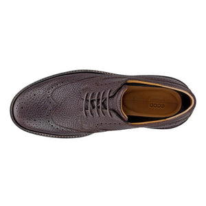 ECCO Metropole London Coffee Oberon Lace-Up Shoe