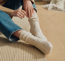 Load image into Gallery viewer, BIRKENSTOCK Socks Cotton Twist Off White
