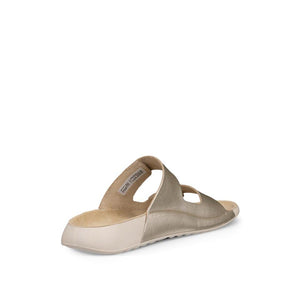 ECCO Cozmo Gold Ladies Leather Sandal