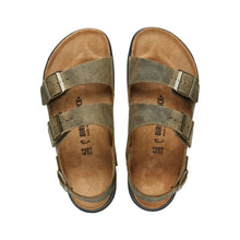 Load image into Gallery viewer, BIRKENSTOCK MILANO CROSS TOWN KHAKI WAXY LEATHER
