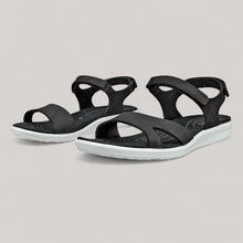 Load image into Gallery viewer, ECCO Cruz II Black Womens Sandal
