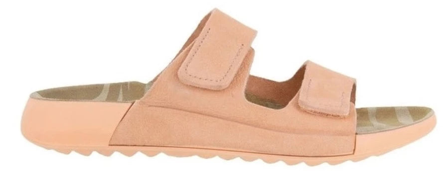 ECCO Cozmo Dusty Peach Ladies Leather Sandal