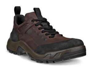 ECCO Offroad Mens Leather Mocha Hiking Shoe