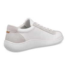 Load image into Gallery viewer, ECCO Zero White Ladies Leather Sneaker
