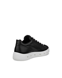 Ecco Street 720 Black Ladies Leather Sneaker AW25