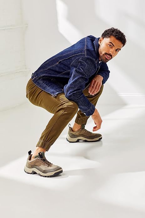 ECCO Offroad Mens Leather Tarmac Hiking Shoe