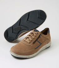 Load image into Gallery viewer, JOSEF SEIBEL Enrico 32 Men's Sand Lace Up Leather Shoe

