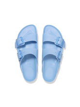 Load image into Gallery viewer, BIRKENSTOCK EVA Arizona Dusty Blue Stealth Buckle Waterproof Slides
