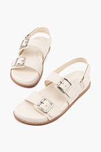 Load image into Gallery viewer, SILVER LINING Fitzroy Leather Sandal in Ivory
