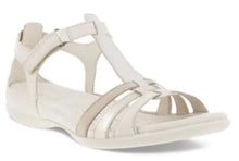 Load image into Gallery viewer, ECCO Flash Limestone White Gold Ladies Sandal
