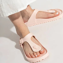 Load image into Gallery viewer, BIRKENSTOCK EVA Gizeh Light Rose Waterproof Thong
