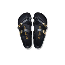 Load image into Gallery viewer, BIRKENSTOCK Mayari Semi Exquisite Black Amalfi leather
