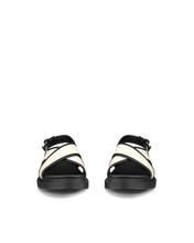 Load image into Gallery viewer, ECCO Metropole Seoul Sandal in Limestone Leather
