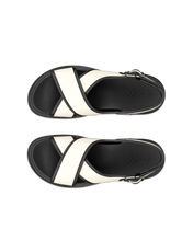 Load image into Gallery viewer, ECCO Metropole Seoul Sandal in Limestone Leather
