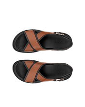 Load image into Gallery viewer, ECCO Metropole Seoul Sandal in Mink Leather
