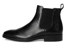 Load image into Gallery viewer, ECCO Metropole Milan Black Leather Mens Pull On Boot
