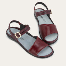 Load image into Gallery viewer, NAOT Nagoya Bordeaux Ladies Leather Sandal
