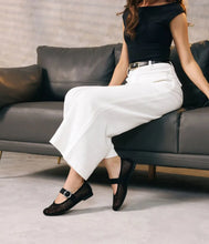 Load image into Gallery viewer, REMONTE by Rieker Maree Black Suede Mesh Mary-Jane (D0K18)
