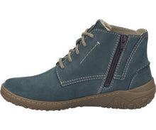 Load image into Gallery viewer, JOSEF SEIBEL Ruby 51 Azur Leather Ladies Zip Lace Boot
