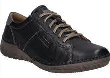 Load image into Gallery viewer, JOSEF SEIBEL Felicia 02 Black Leather Lace Up Walking Shoe | Soul 2 Sole Shoes
