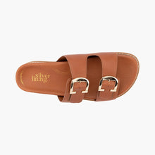 Load image into Gallery viewer, SILVER LINING Farina Leather Sandal in Tan

