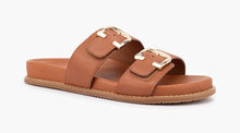 Load image into Gallery viewer, SILVER LINING Farina Leather Sandal in Tan
