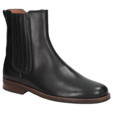 Load image into Gallery viewer, SIOUX PETRUNJA BLACK LEATHER ANKLE BOOT
