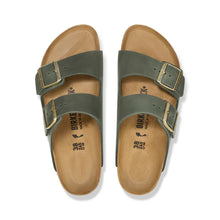 Load image into Gallery viewer, BIRKENSTOCK Arizona Thyme Oiled Leather Slides
