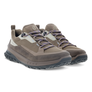 ECCO ULT-TRN Low Ladies Leather Taupe Hiking Shoe