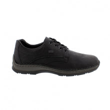 Load image into Gallery viewer, Rieker Black Leather Mens Tex (Water Resistant) Lace up Shoe
