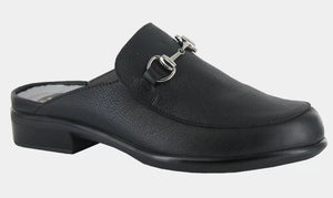 NAOT Halny Black Leather Ladies Clog | Soul 2 Sole Shoes