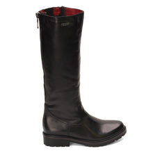 Load image into Gallery viewer, REMONTE by Rieker R6576 Womens Black Leather Long Zip Up Boot
