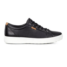 Load image into Gallery viewer, ECCo soft 7 Sneaker Mens Leather Sneaker in Black
