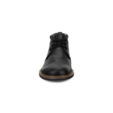 Load image into Gallery viewer, ECCO Turn Black Leather Mens Lace Up Boot

