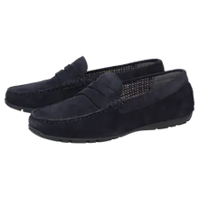 Load image into Gallery viewer, SIOUX Carmona 700 Midnight Suede Moccasin
