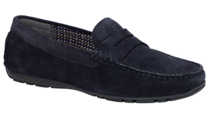 SIOUX Carmona 700 Midnight Suede Mocassin | Soul 2 Sole Shoes