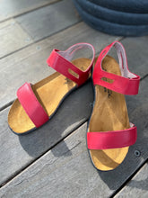 Load image into Gallery viewer, NAOT Courtney Red Kiss Ladies Leather Sandal
