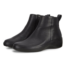 Load image into Gallery viewer, ECCO Soft 7 Wedge Black Ladies Leather Boot
