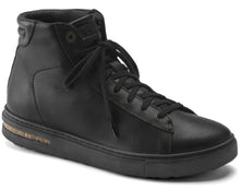 Load image into Gallery viewer, Birkenstock Bend Mid Black Leather Hi Top Sneaker/Boot
