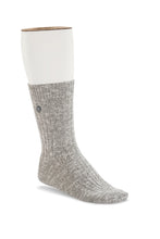 Load image into Gallery viewer, Birkenstock Cotton Slub Socks in Grey/White
