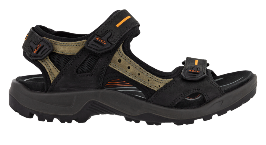 ECCO Offroad Yucatan Black Mens Sandal SOUL 2 SOLE SHOES Soul 2 Sole Shoes